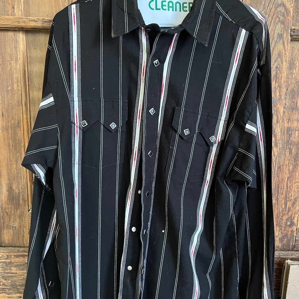 Brooks and Dunn Panhandle Slim Pearl Snap Western Shirt 1990s.